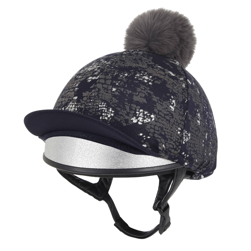 LeMieux Adour Hat Silk - Navy-1